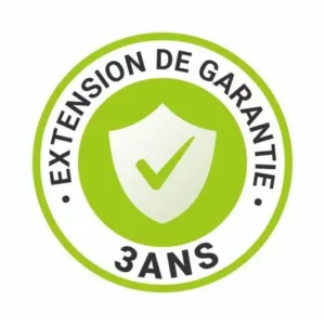 Image mettant en avant l’extension de garantie 3 ans