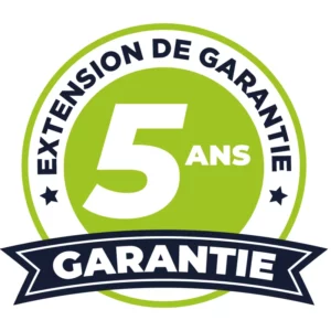 Image mettant en avant l’extension de garantie 5 ans